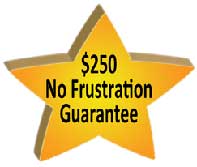 No Frustration Guarantee